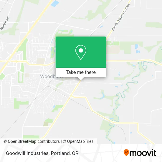 Goodwill Industries map