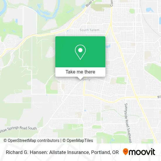 Richard G. Hansen: Allstate Insurance map