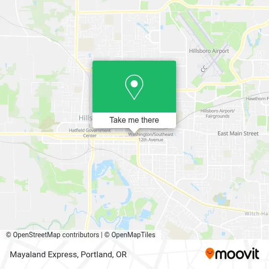 Mayaland Express map