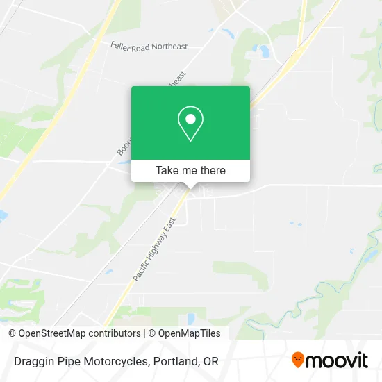 Draggin Pipe Motorcycles map