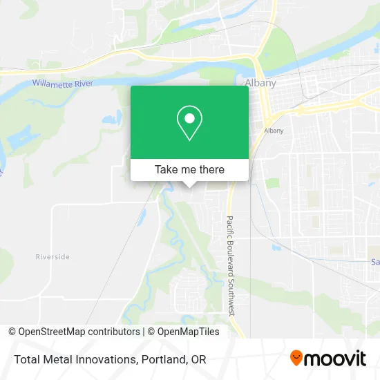 Total Metal Innovations map