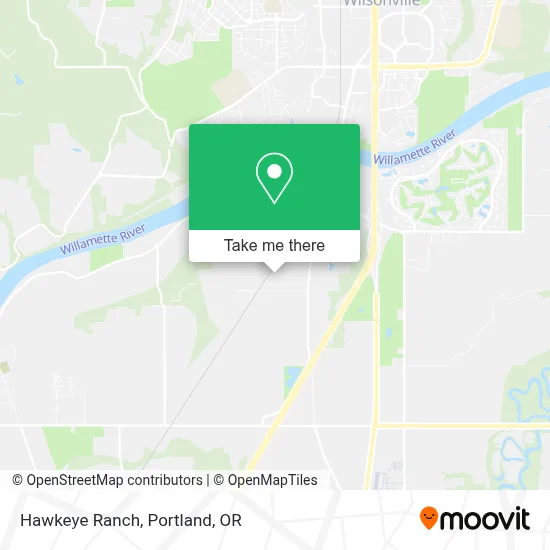 Hawkeye Ranch map