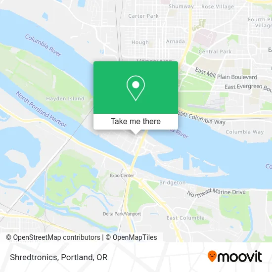 Shredtronics map