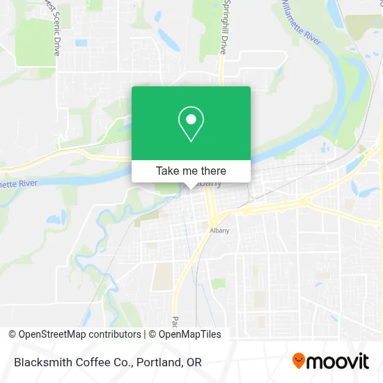Blacksmith Coffee Co. map