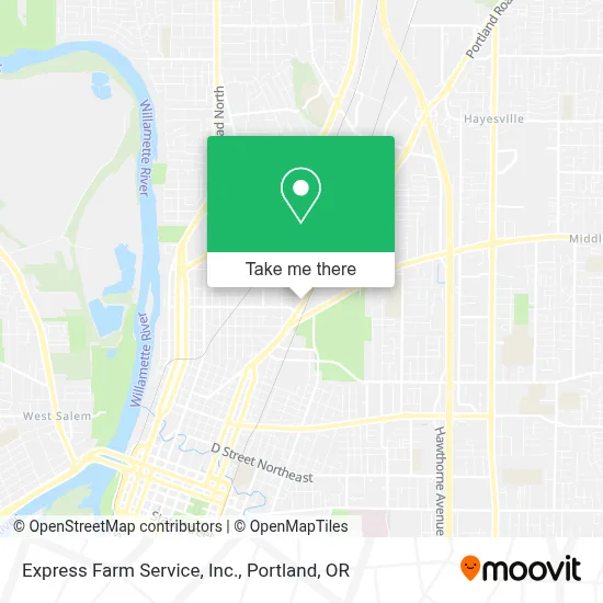 Express Farm Service, Inc. map