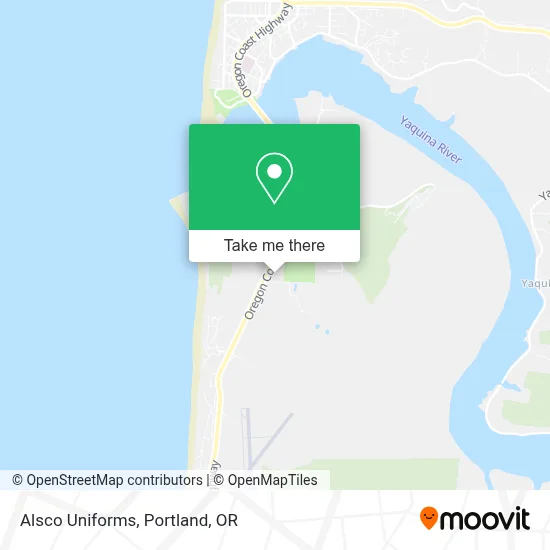 Alsco Uniforms map