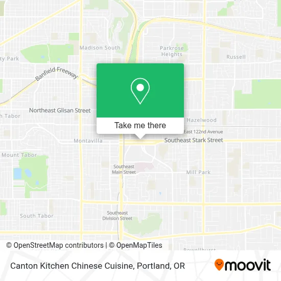 Canton Kitchen Chinese Cuisine map
