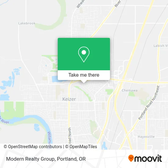 Modern Realty Group map