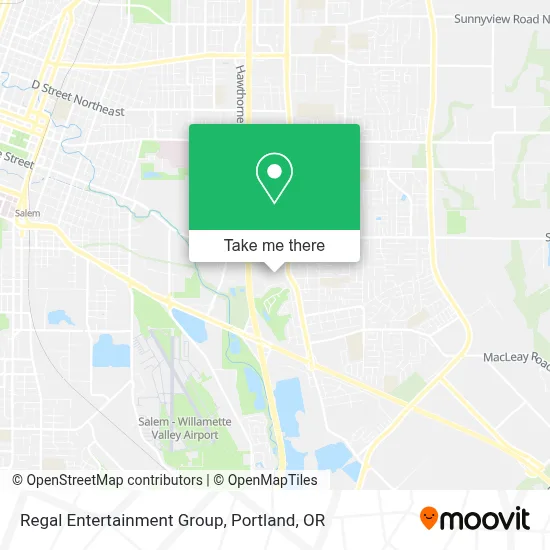 Regal Entertainment Group map