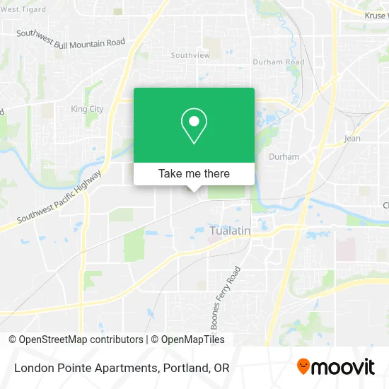 London Pointe Apartments map