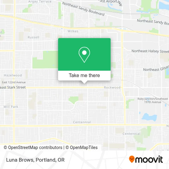 Luna Brows map