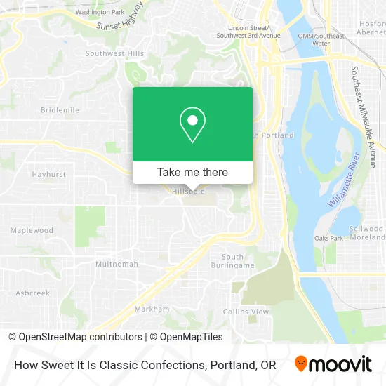 How Sweet It Is Classic Confections map