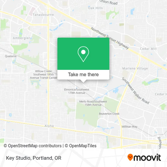 Key Studio map