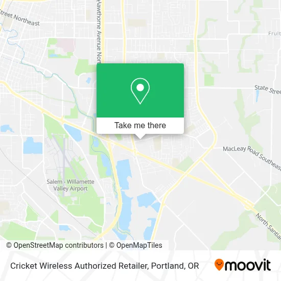 Cricket Wireless Authorized Retailer map