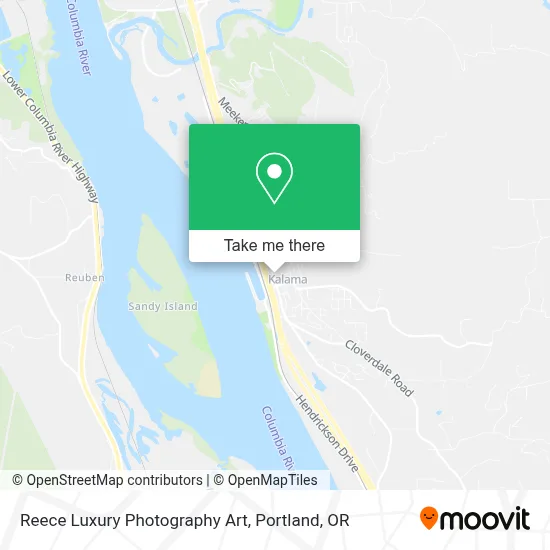 Reece Luxury Photography Art map