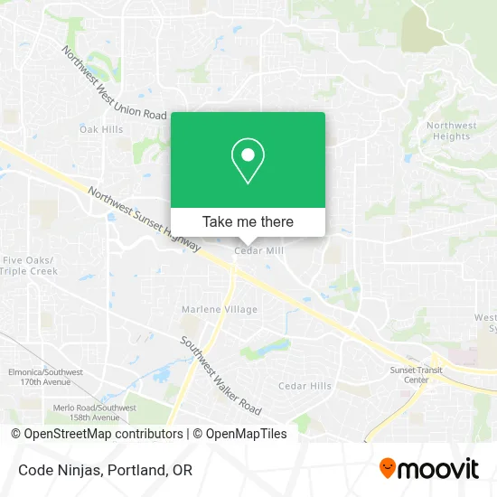 Code Ninjas map