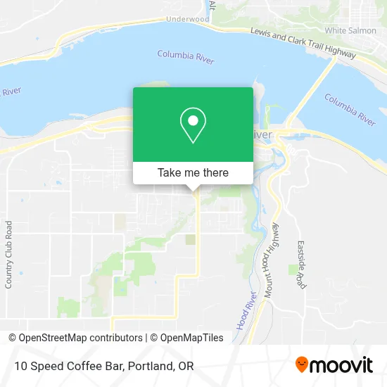 10 Speed Coffee Bar map