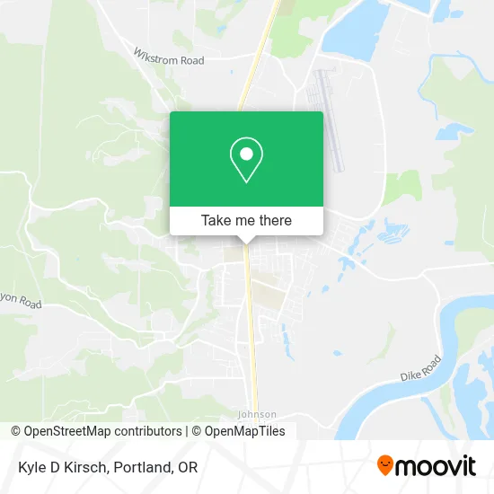 Kyle D Kirsch map