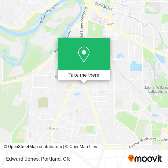 Edward Jones map