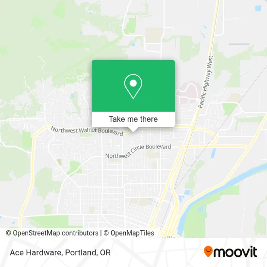 Ace Hardware map