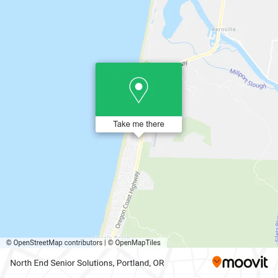 North End Senior Solutions map
