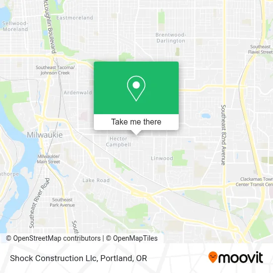 Shock Construction Llc map