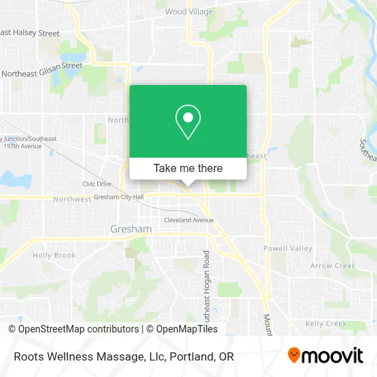 Roots Wellness Massage, Llc map