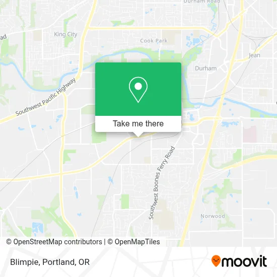 Blimpie map