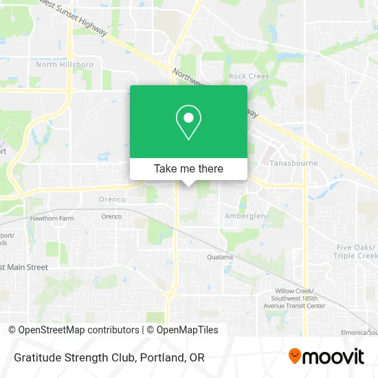 Gratitude Strength Club map