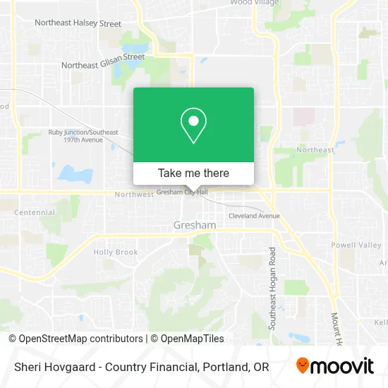 Sheri Hovgaard - Country Financial map