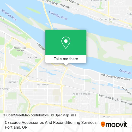 Cascade Accessories And Reconditioning Services map