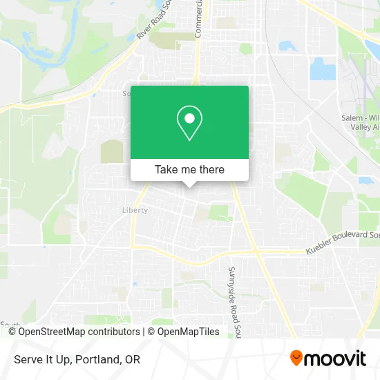 Serve It Up map