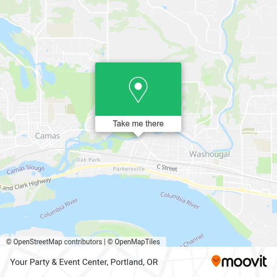 Your Party & Event Center map