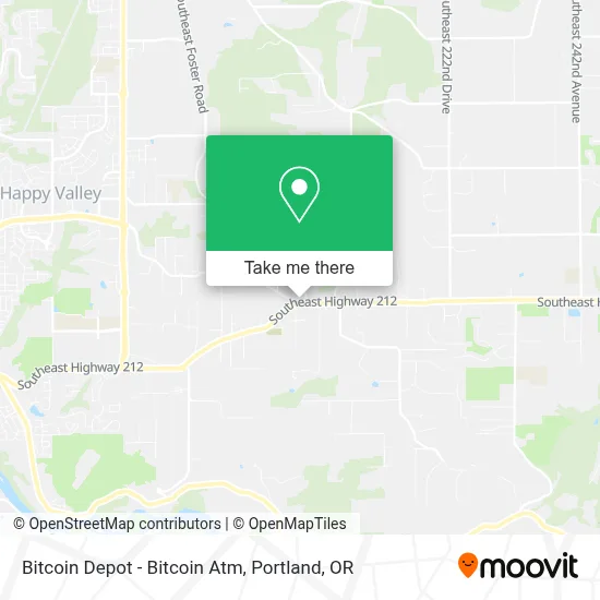 Bitcoin Depot - Bitcoin Atm map
