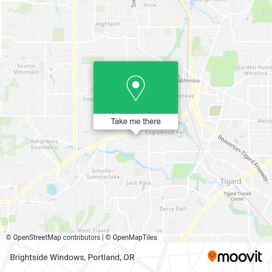 Brightside Windows map