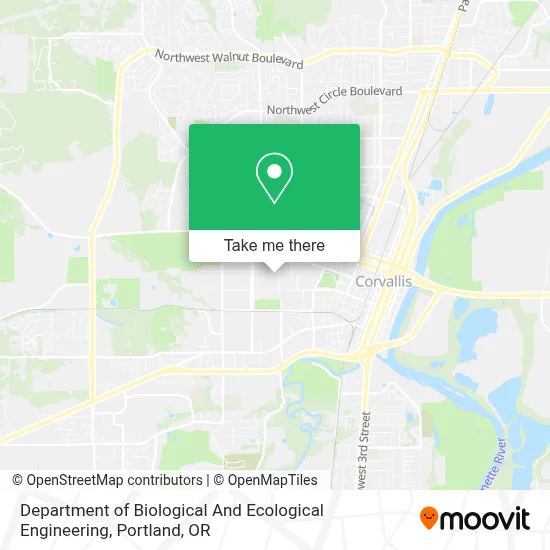 Department of Biological And Ecological Engineering map