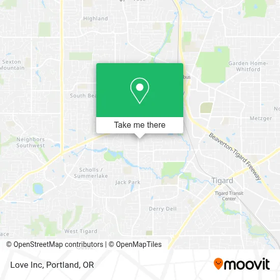 Love Inc map