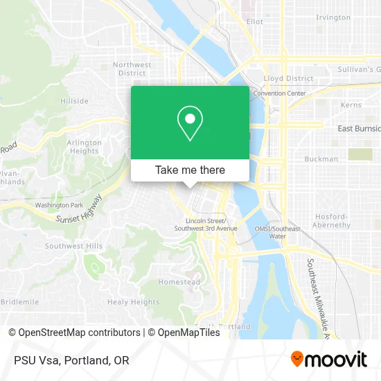 PSU Vsa map