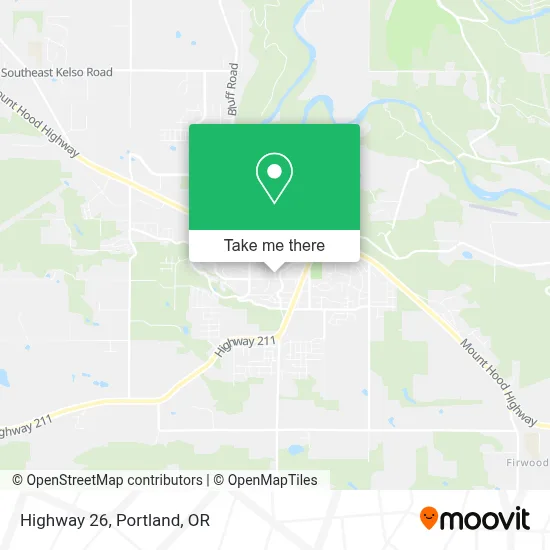 Highway 26 map