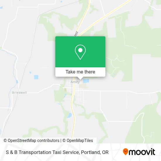 S & B Transportation Taxi Service map