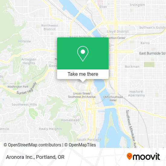Aronora Inc. map