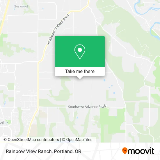 Rainbow View Ranch map