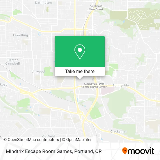 Mindtrix Escape Room Games map