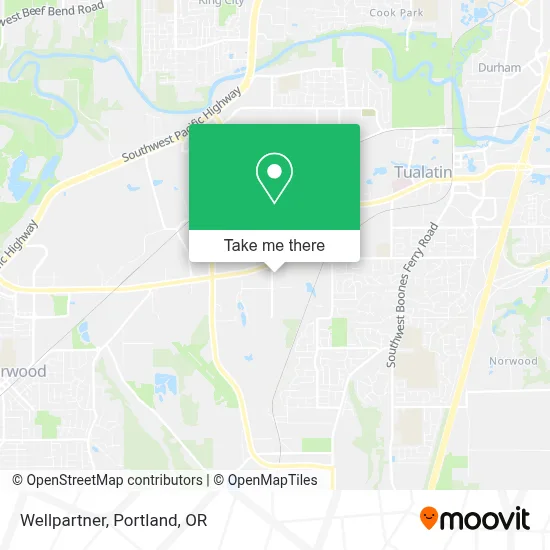 Wellpartner map