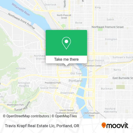 Travis Krapf Real Estate Llc map