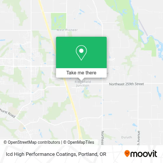 Icd High Performance Coatings map