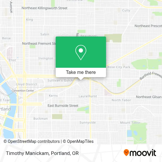 Timothy Manickam map