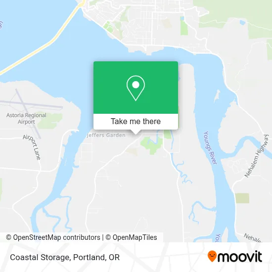 Coastal Storage map