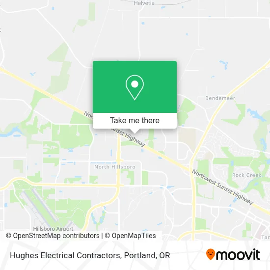 Hughes Electrical Contractors map