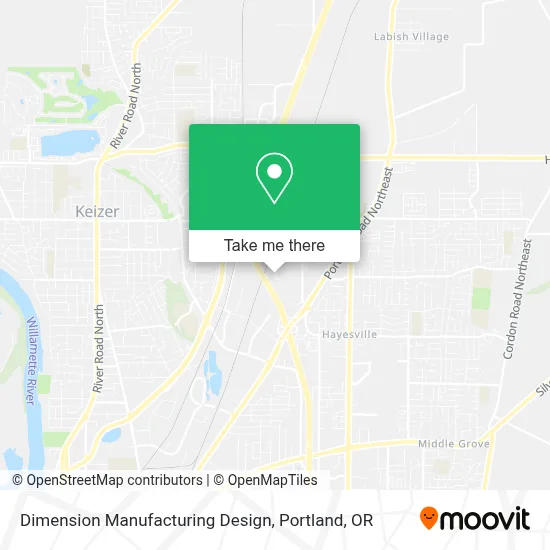 Dimension Manufacturing Design map
